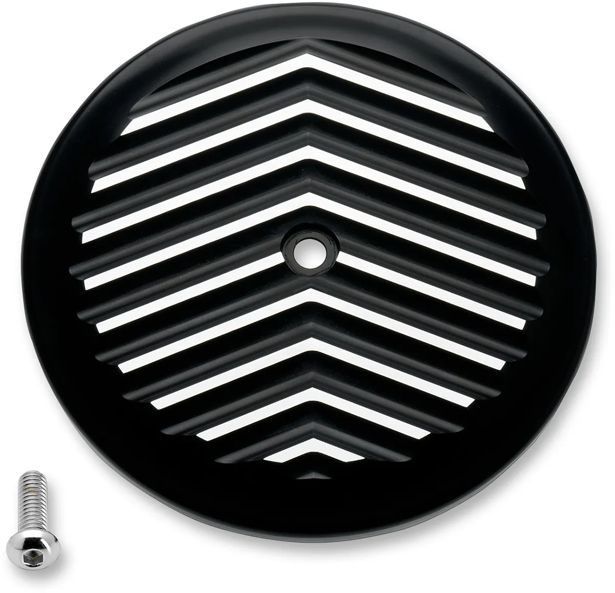 Joker Machine 02-224-2 VT Air Intake Cover - V-Fin - Black/Silver