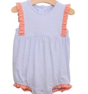 Josie Bubble | Lt Blue Stripe Coral