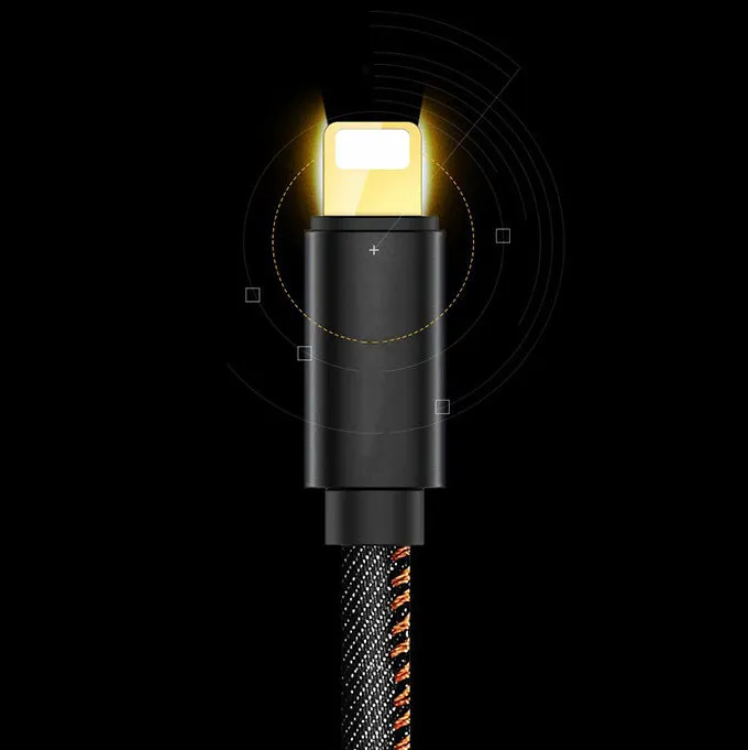 Kabel Lightning, Jeansowy - 1 Metr