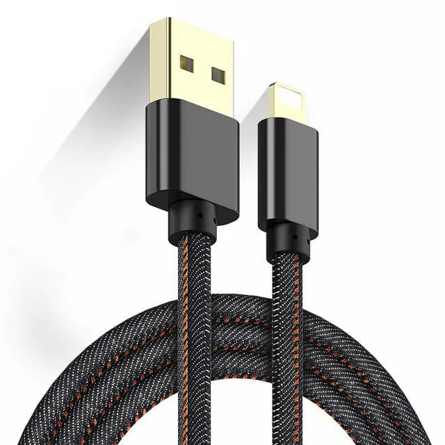 Kabel Lightning, Jeansowy - 1 Metr