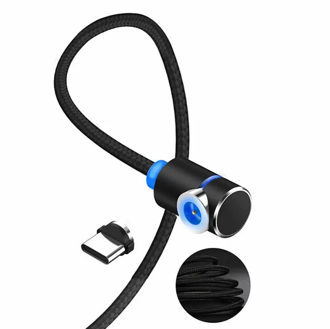 Kabel Magnetyczny, Kątowy (  końcówka okrągła)