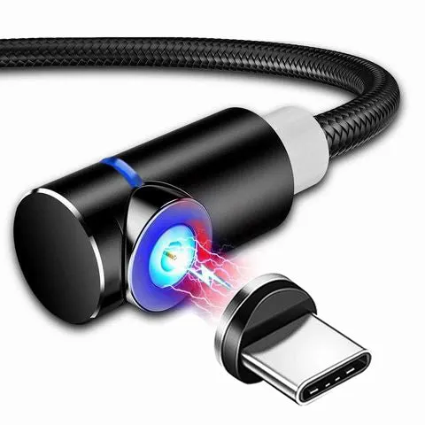 Kabel Magnetyczny, Kątowy (  końcówka okrągła)