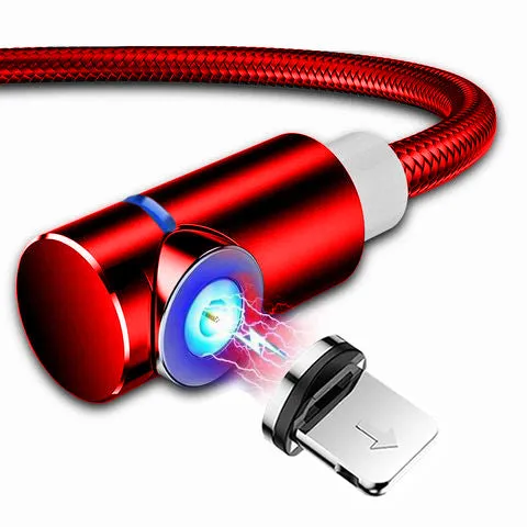 Kabel Magnetyczny, Kątowy (  końcówka okrągła)