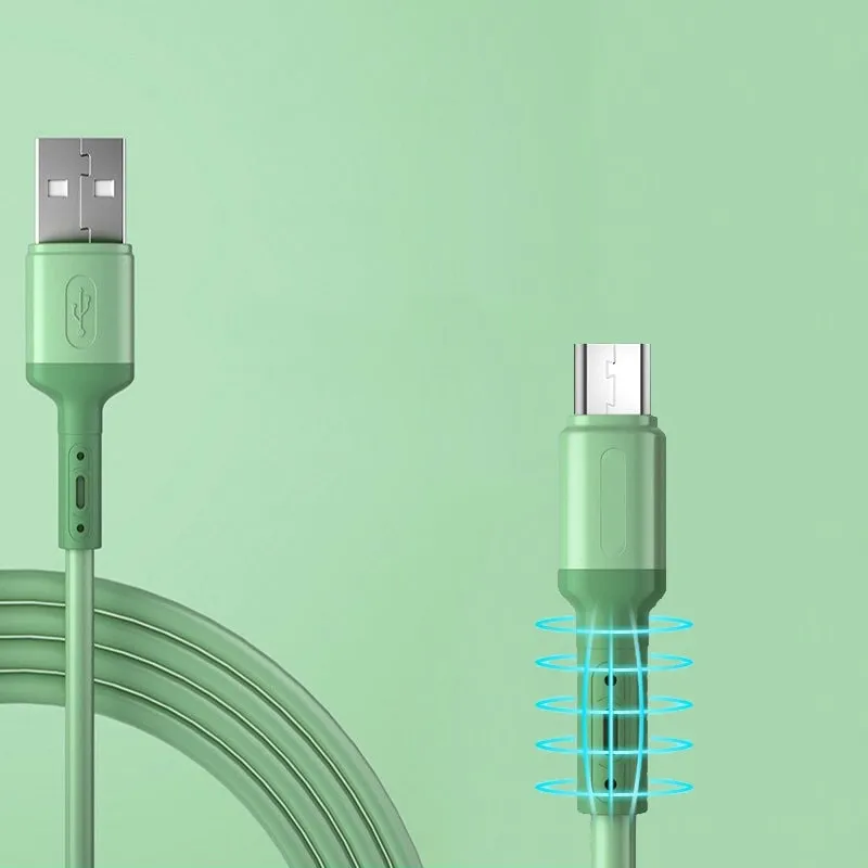 Kabel Micro USB, Kolorowy - 1 Metr