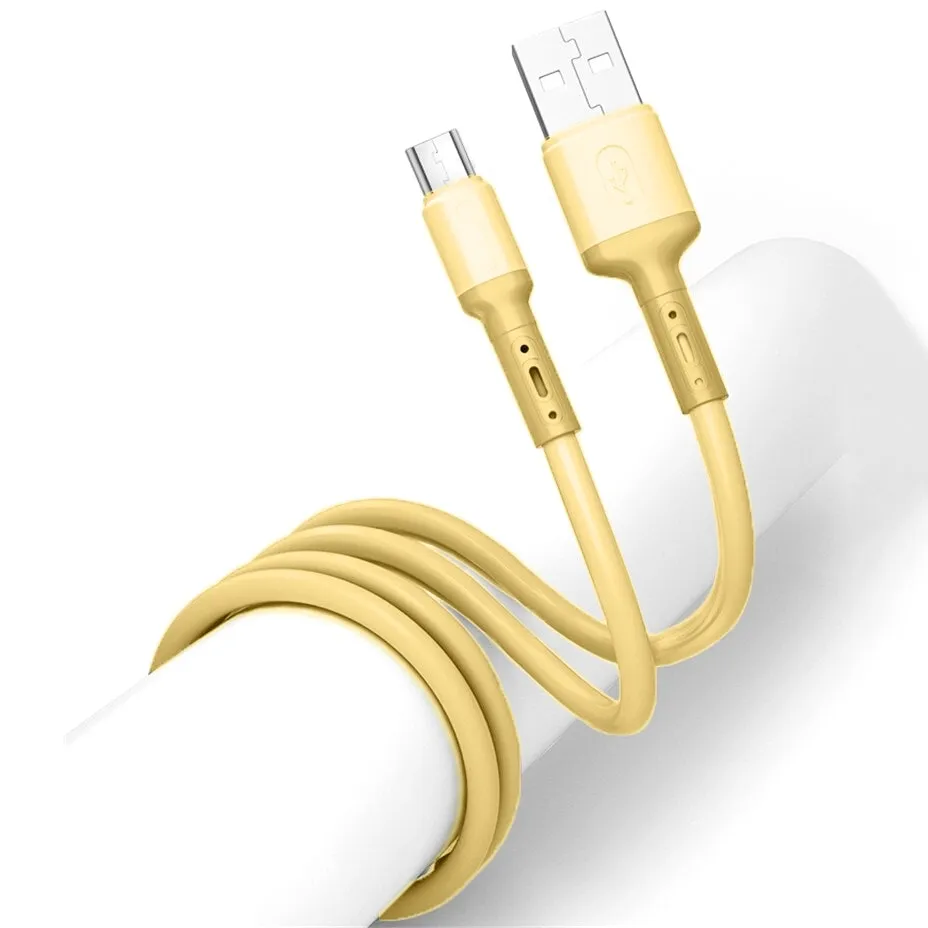 Kabel Micro USB, Kolorowy - 1 Metr