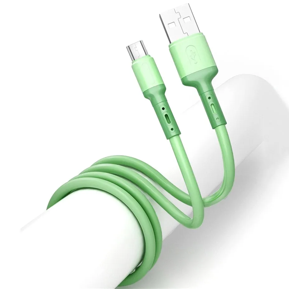 Kabel Micro USB, Kolorowy - 1 Metr