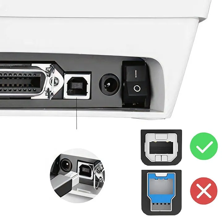 Kabel Przewód Do Drukarki Skanera USB-A do USB-B - 1,5m