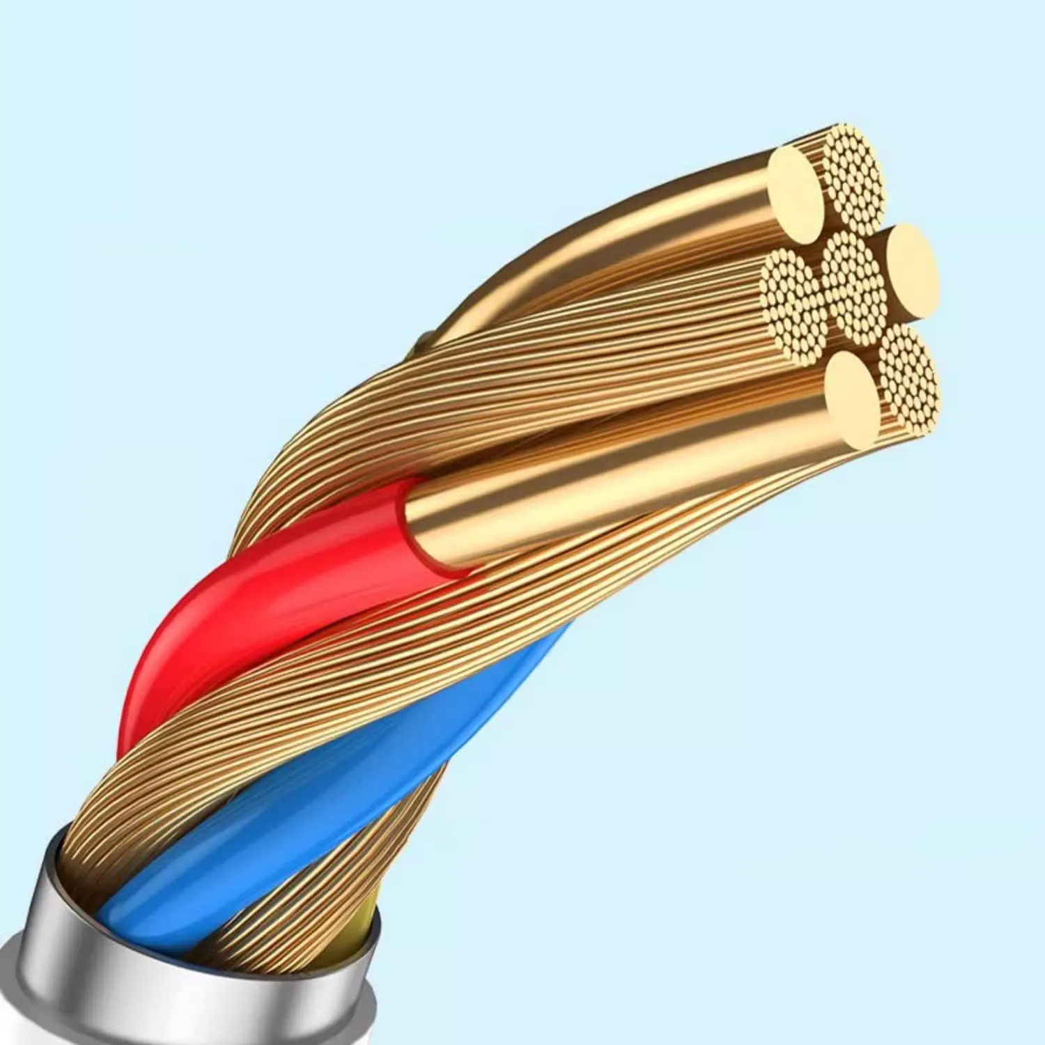 Kabel USB-C 6A - SuperCharge 120W - 2M - Gruby