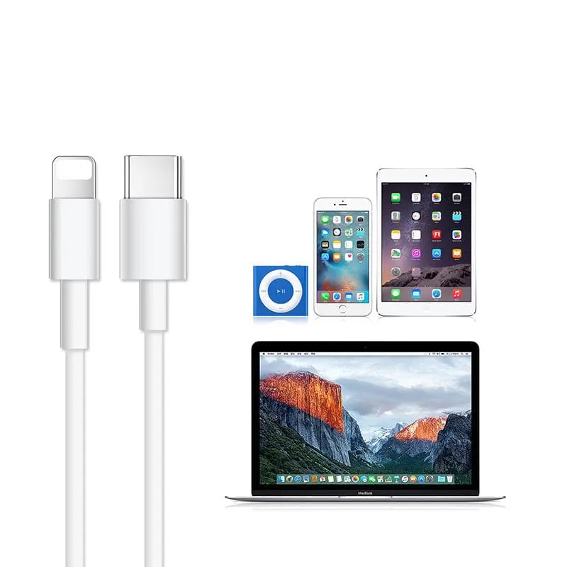 Kabel USB-C do Lightning (iPhone, iPad, iPod) - Wersja Pudełkowa