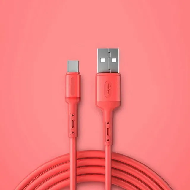 Kabel USB-C, Kolorowy - 1 Metr