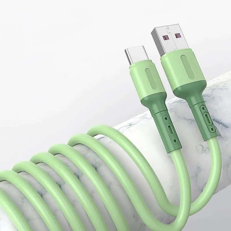 Kabel USB-C, Kolorowy - 1 Metr