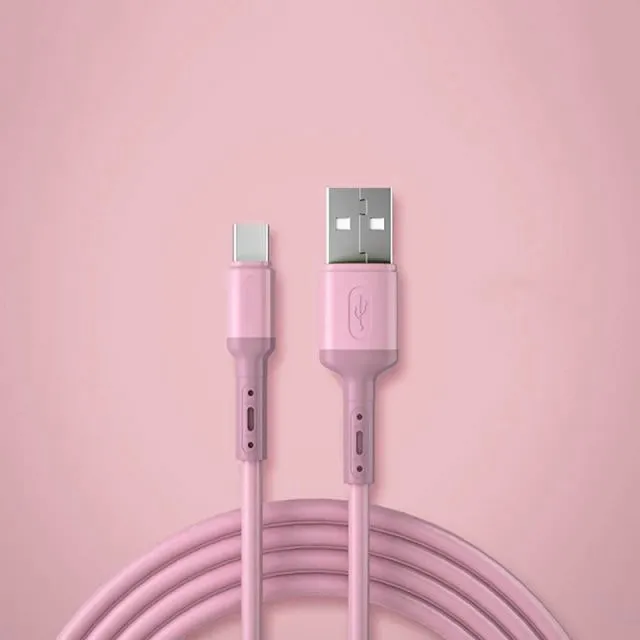 Kabel USB-C, Kolorowy - 1 Metr