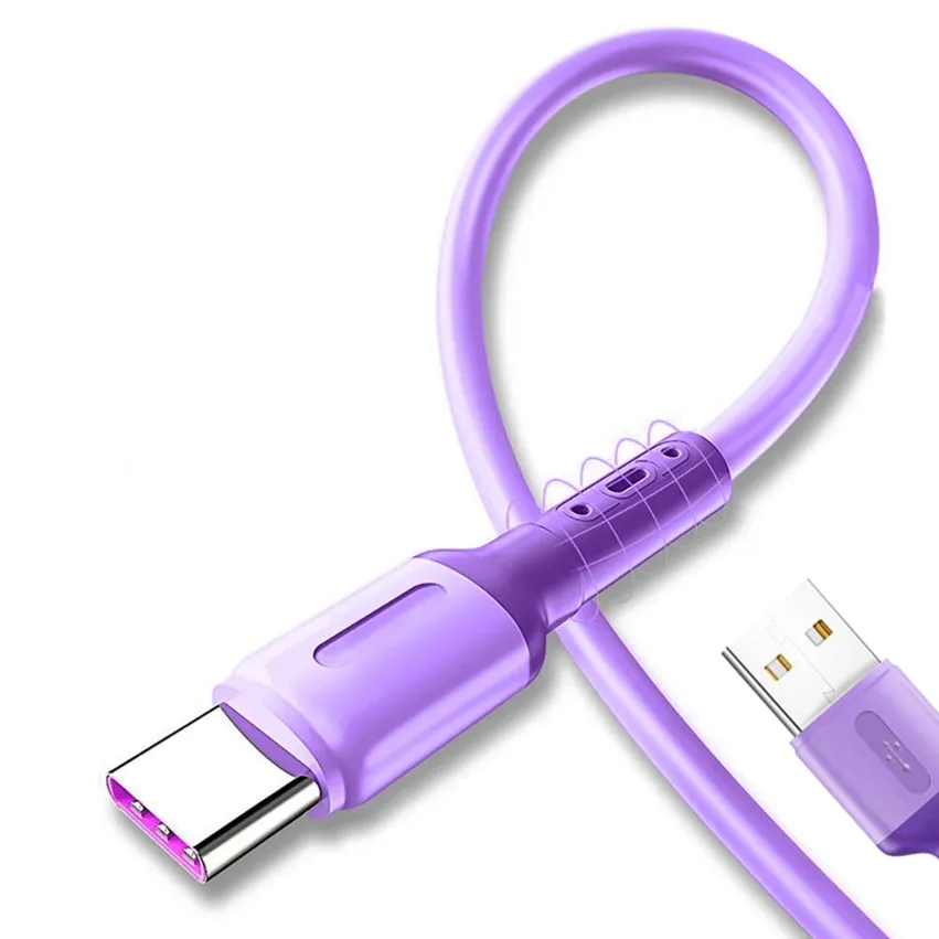 Kabel USB-C, Kolorowy - 1 Metr
