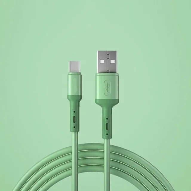 Kabel USB-C, Kolorowy - 1 Metr