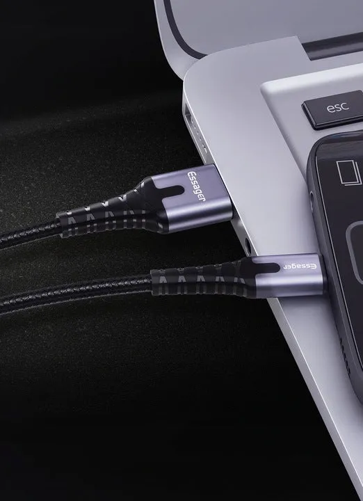 Kabel USB-C QC 3.0 3A Ledowy Essager®