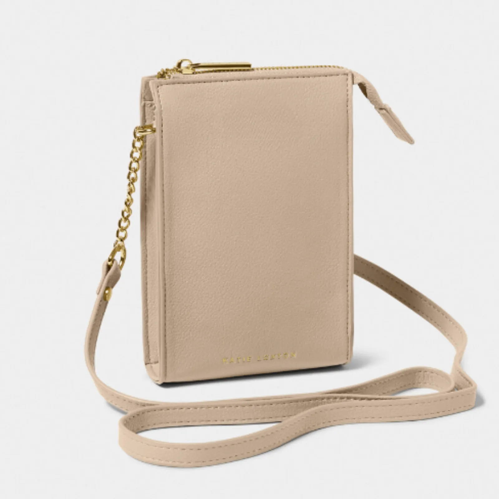Katie Loxton Zana Slim Crossbody Bag - Light Taupe