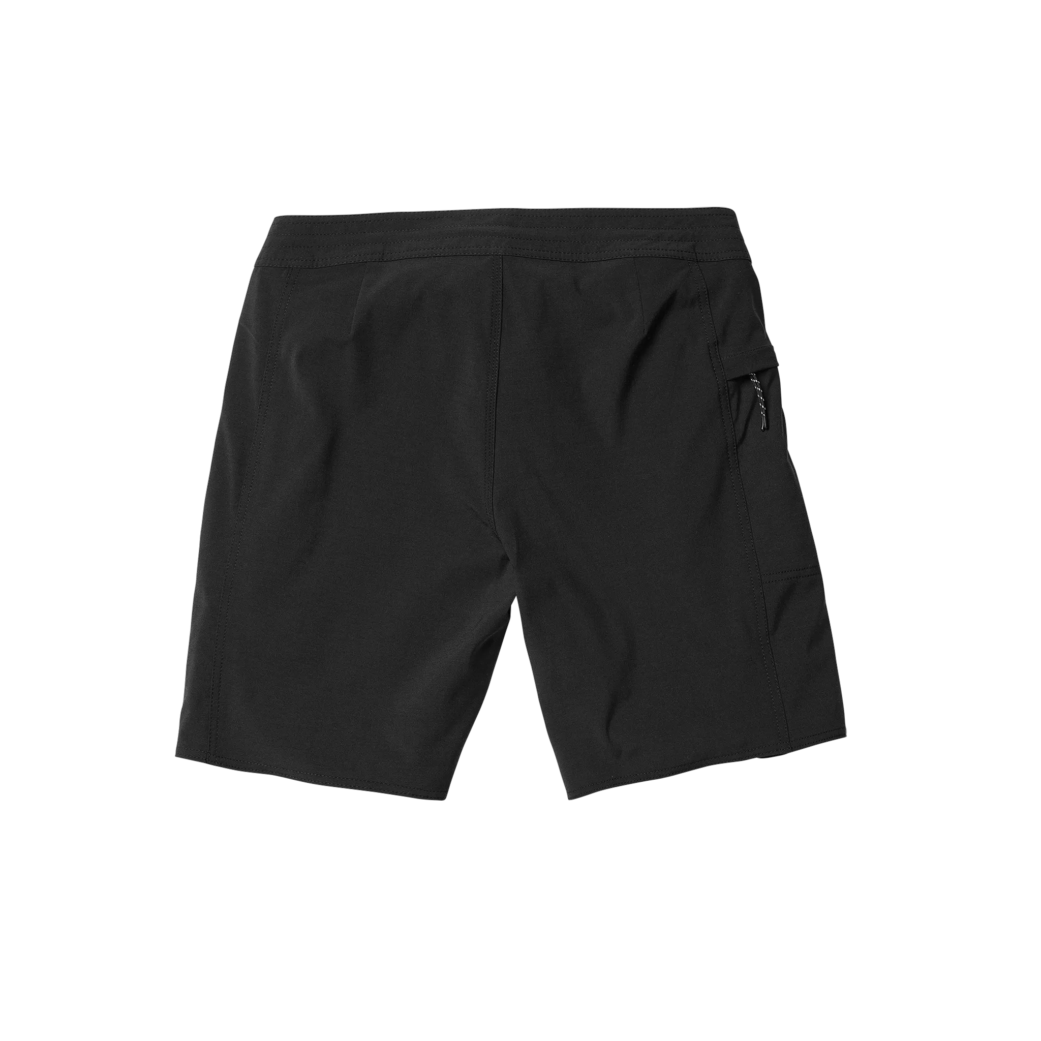 Keyhole Solid Boardshort - Blk