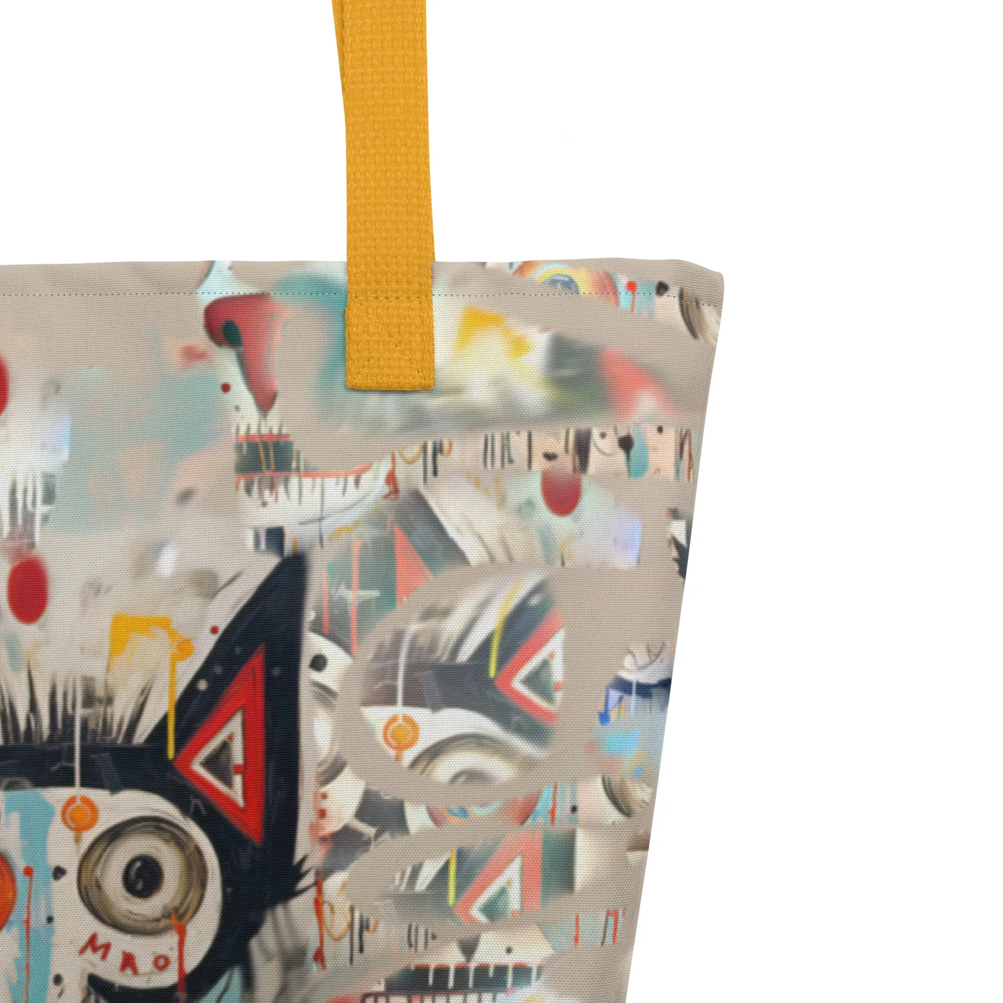 Kinda Classy; Kinda Hood - Large Tote Bag