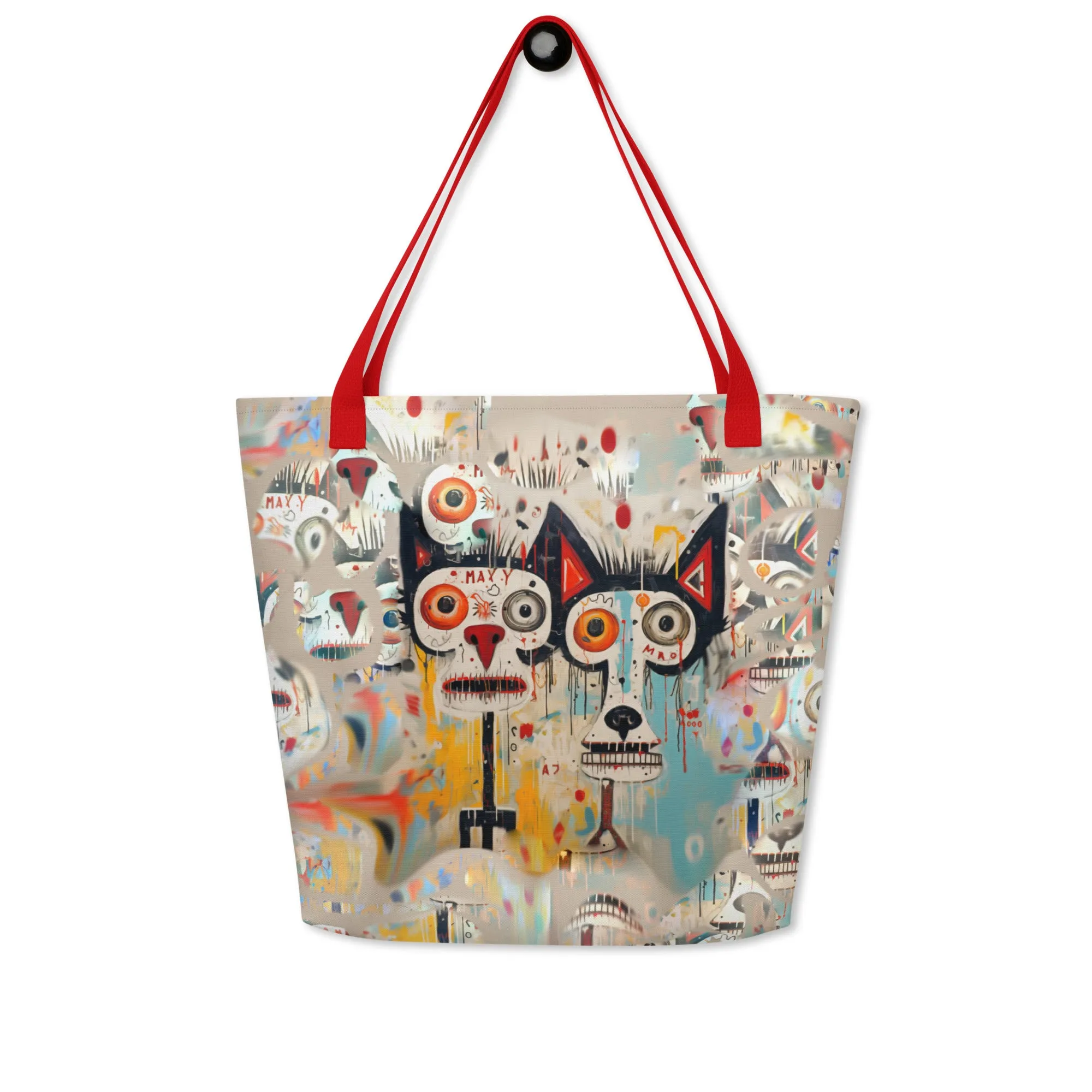 Kinda Classy; Kinda Hood - Large Tote Bag