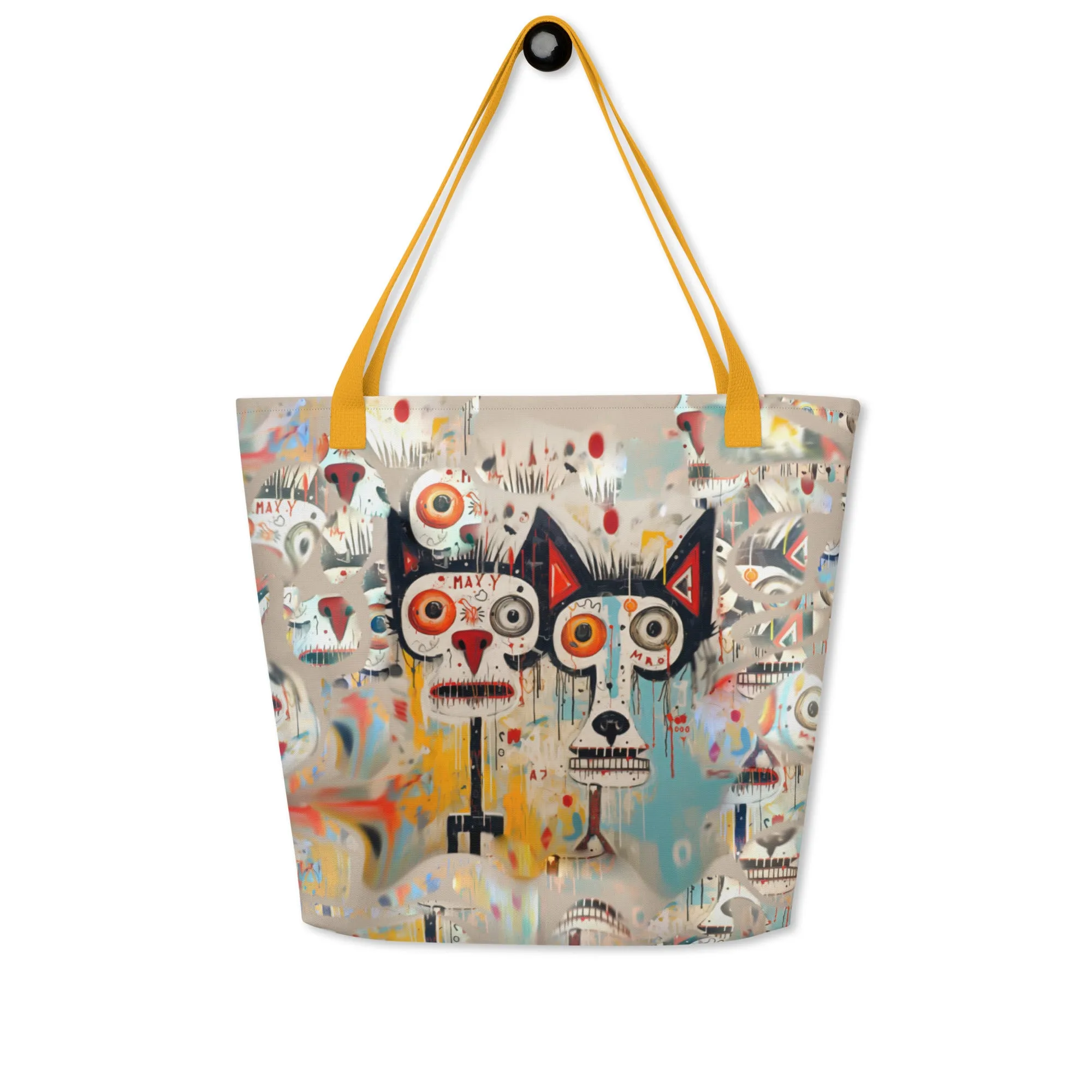 Kinda Classy; Kinda Hood - Large Tote Bag