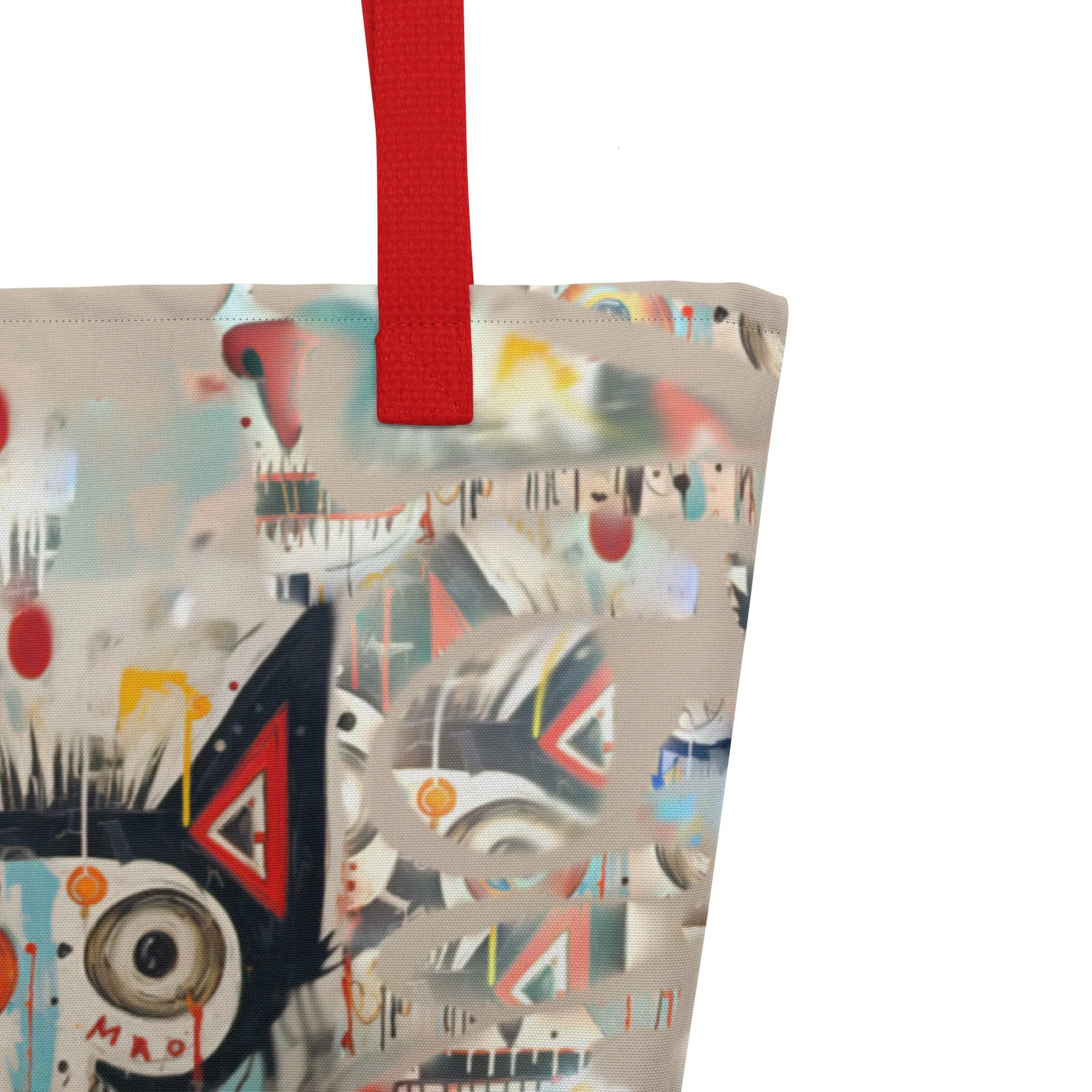 Kinda Classy; Kinda Hood - Large Tote Bag