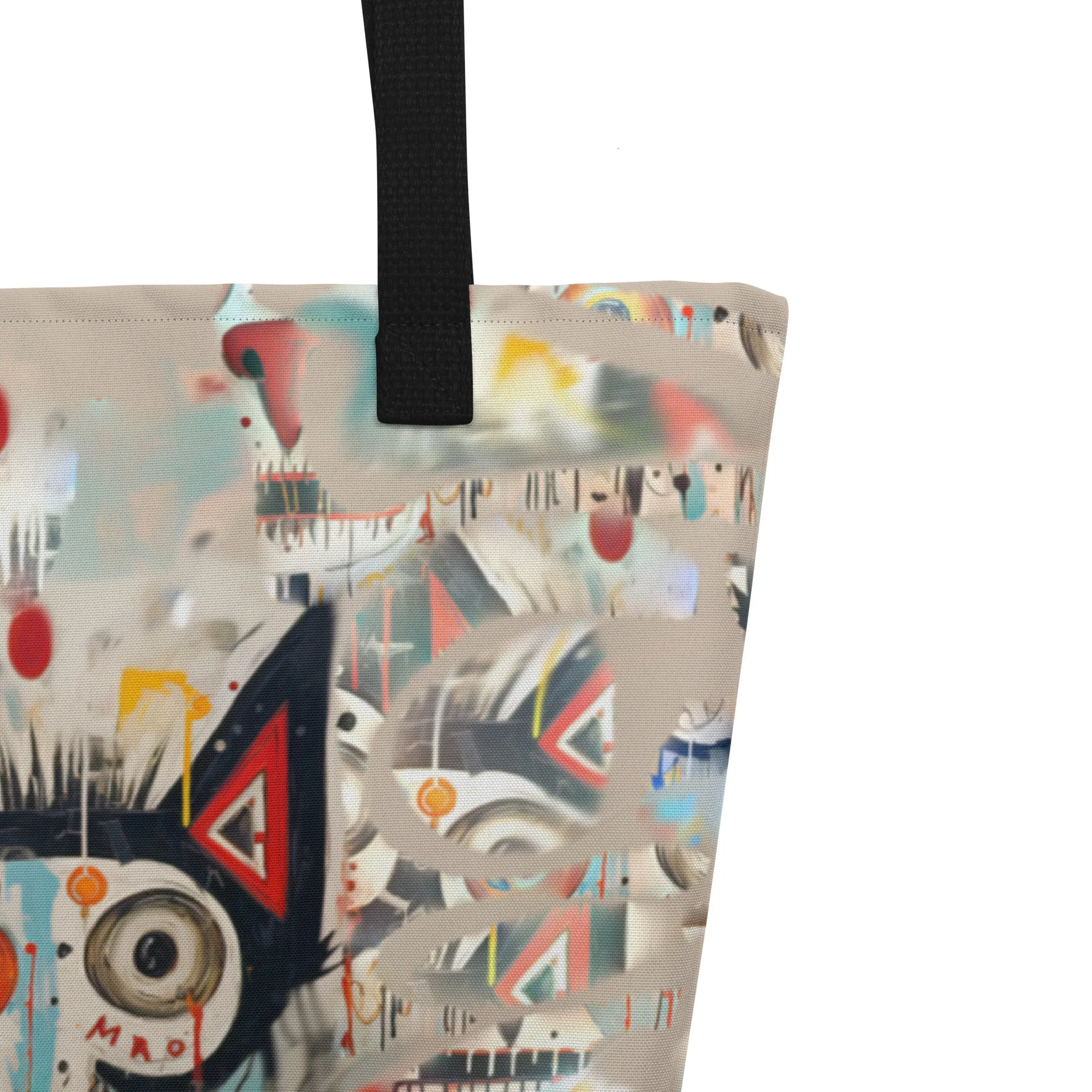 Kinda Classy; Kinda Hood - Large Tote Bag