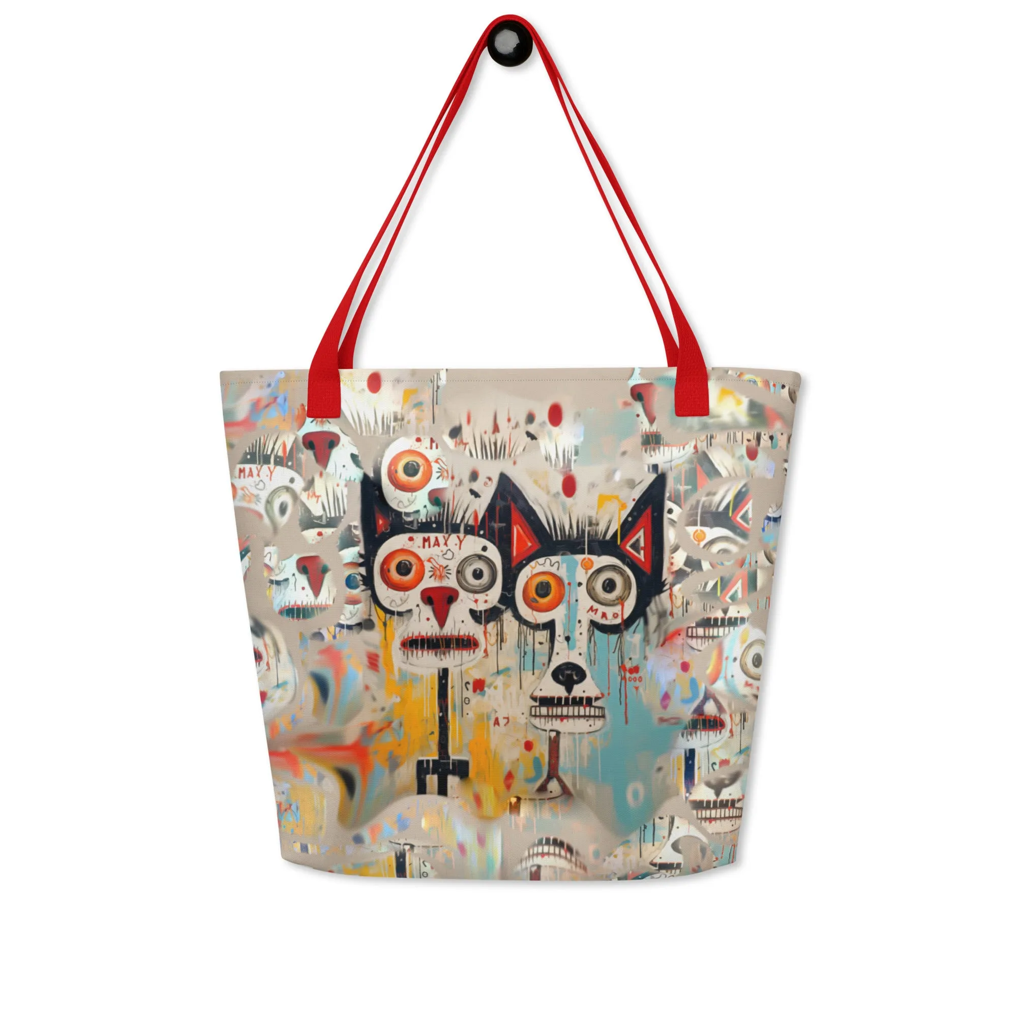 Kinda Classy; Kinda Hood - Large Tote Bag