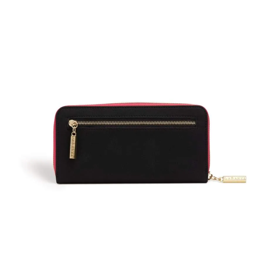 Kindness Black Vegan Two-Tone Wallet