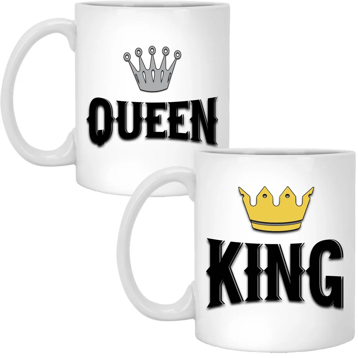 King and Queen Mugs