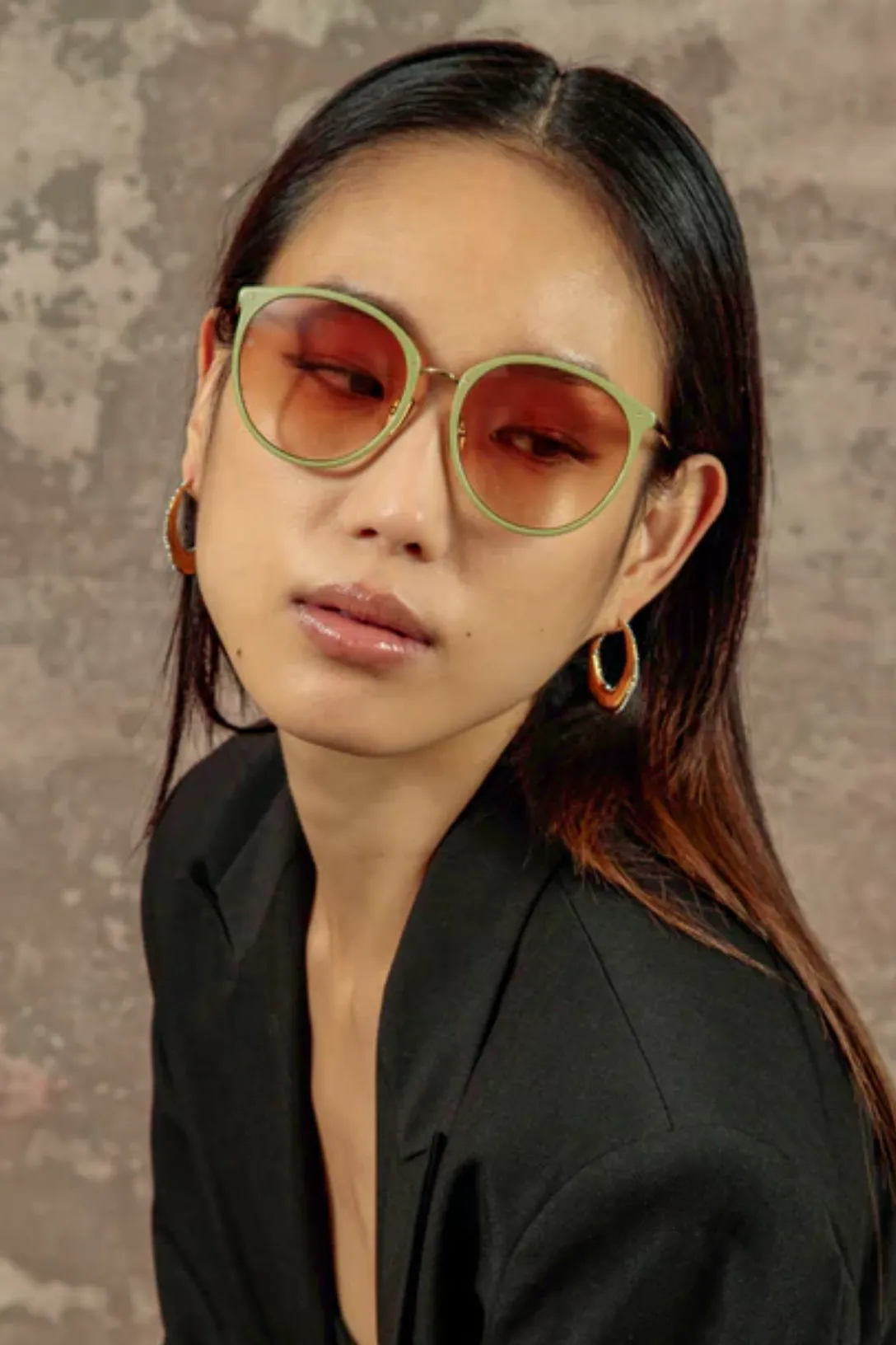 Kings Oversized Sunglasses | Sage