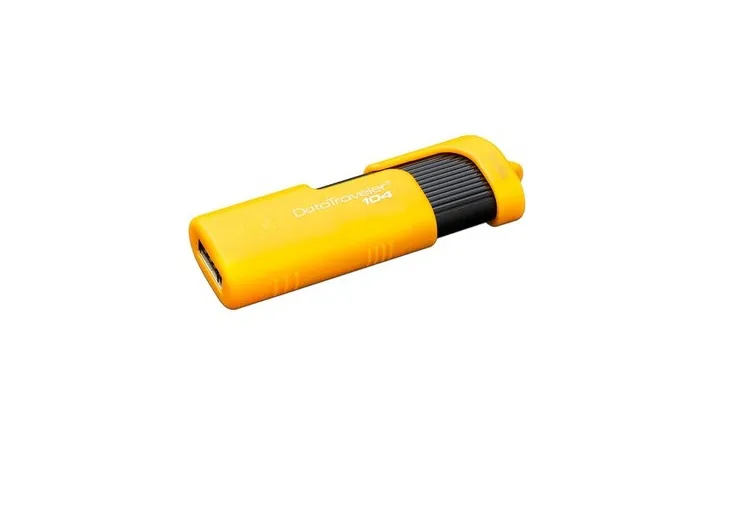Kingston Dt104 Memoria Usb 2.0 16 Gb, Amarillo