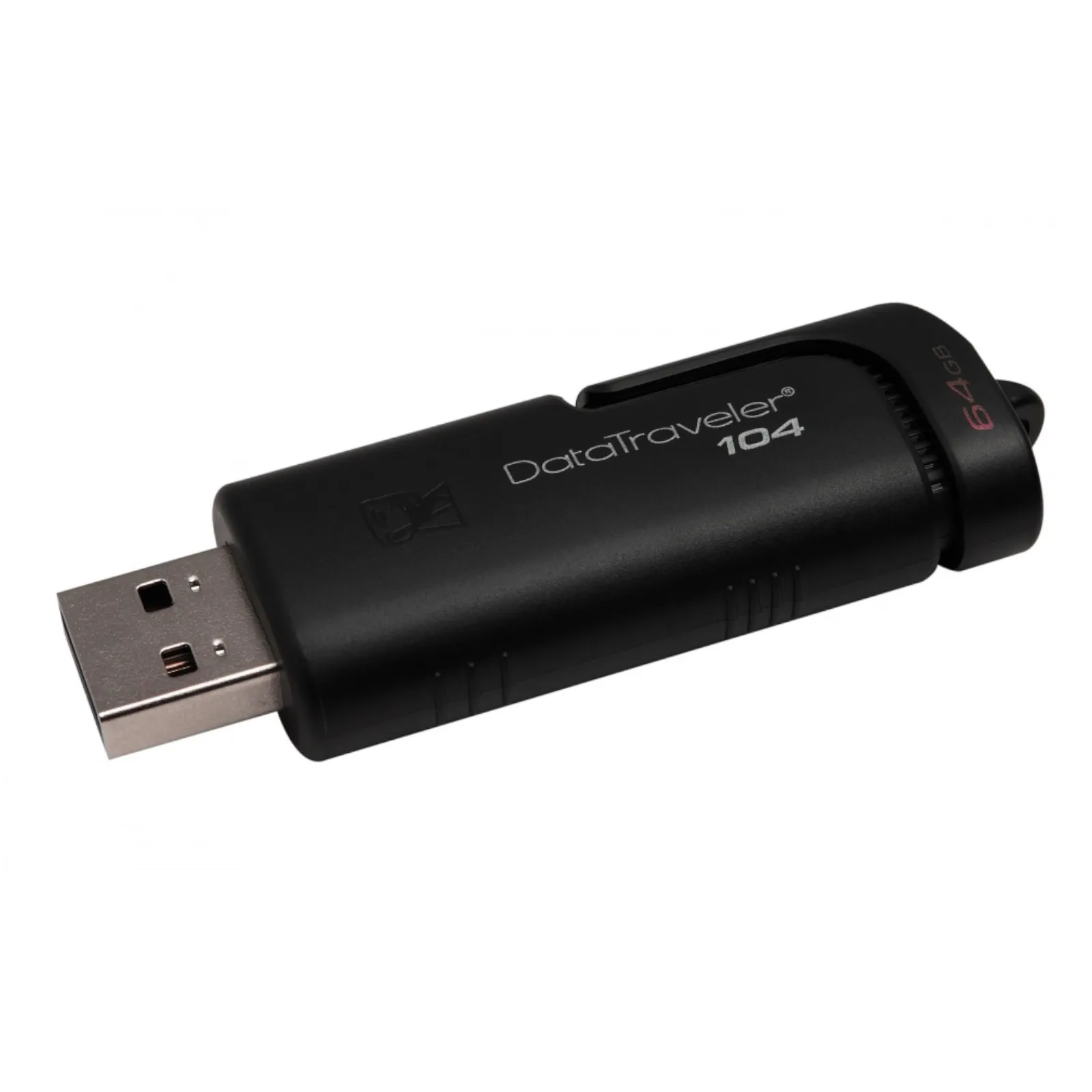 Kingston Dt104/64gb Memoria 64gb Usb 2.0, Negro