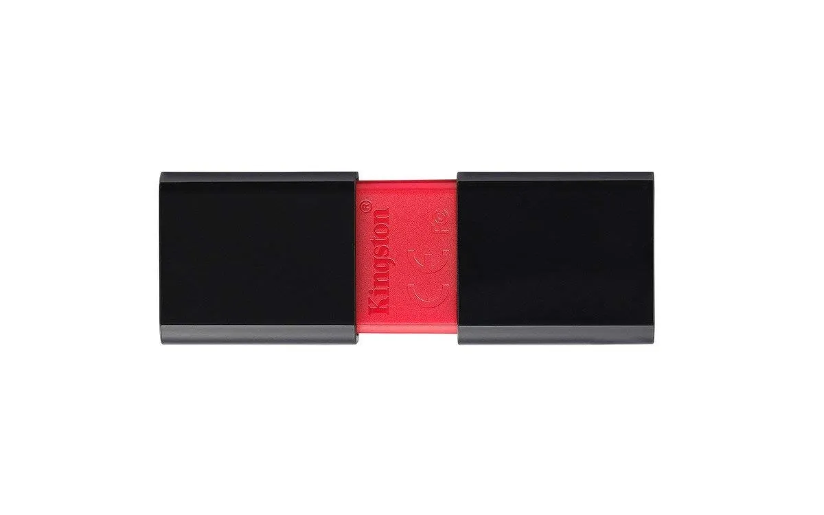 Kingston Dt106 Memoria Usb 32 Gb 3.0 Negro/Rojo