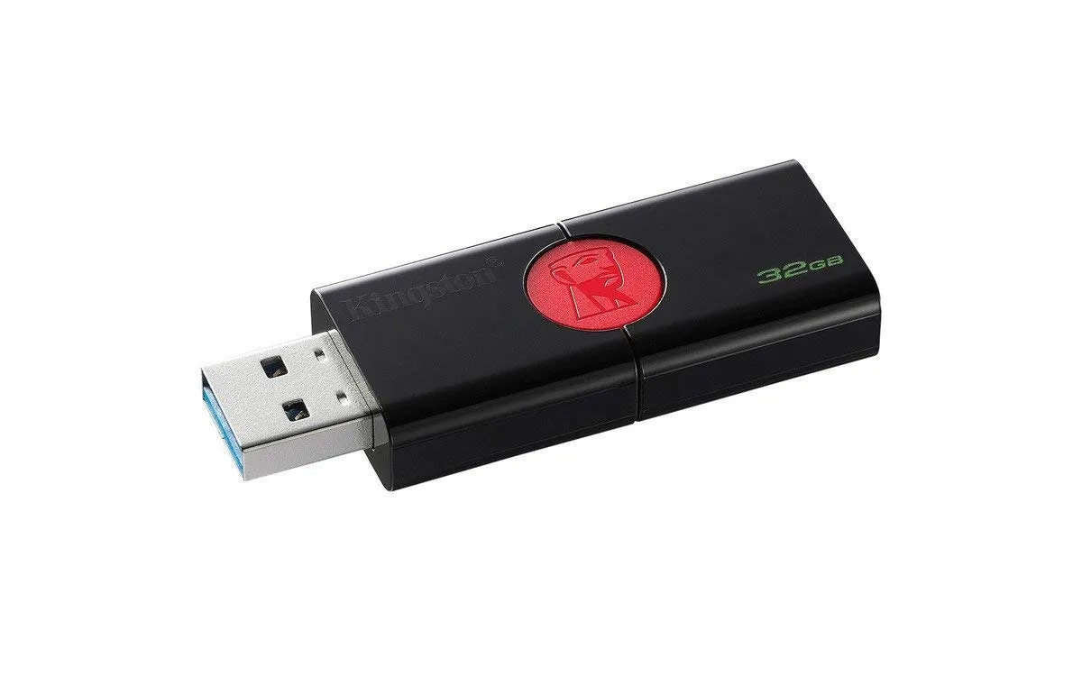 Kingston Dt106 Memoria Usb 32 Gb 3.0 Negro/Rojo