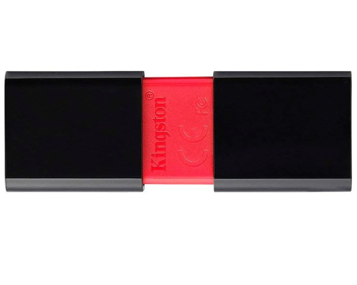Kingston Dt106 Memoria Usb 64 Gb 3.0 Negro/Rojo