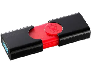 Kingston Dt106 Memoria Usb 64 Gb 3.0 Negro/Rojo