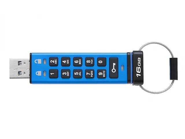 Kingston Dt2000/16 Gb Memoria Usb 16 Gb Keypad Usb 3.0 Dt2000 256 Bit