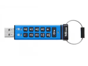 Kingston Dt2000/16 Gb Memoria Usb 16 Gb Keypad Usb 3.0 Dt2000 256 Bit