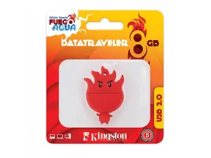 Kingston Kc U838 G 3 C 8 Gb Memoria Usb Fuego Rojo