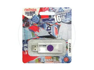 Kingston Kc U9616 2 S Memoria Usb Dt106 Data Traveler Morado