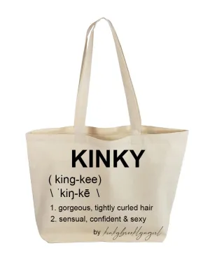 KINKY- Signature Oversized Tote Bag