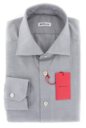 Kiton Gray Shirt - Slim