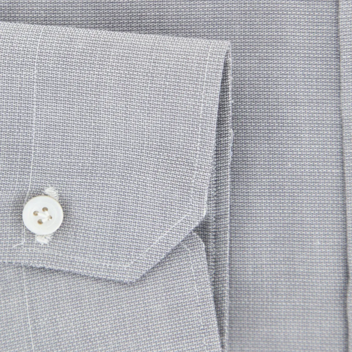 Kiton Gray Shirt - Slim