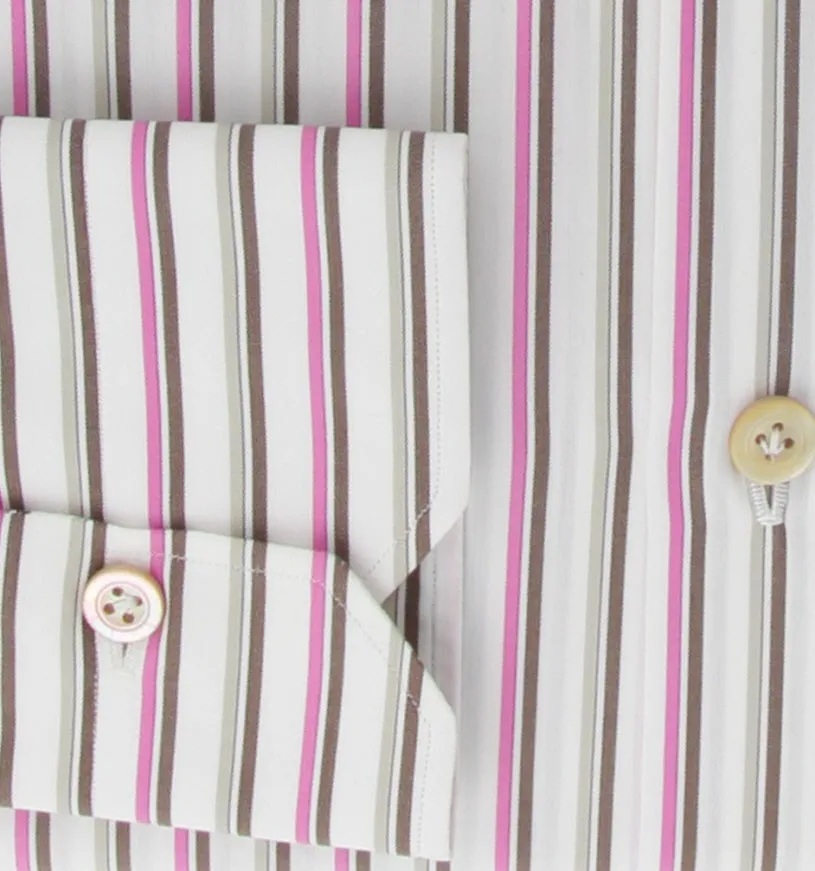 Kiton Pink Shirt - Slim