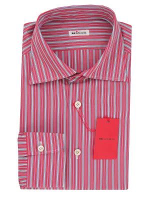 Kiton Red Shirt - Slim