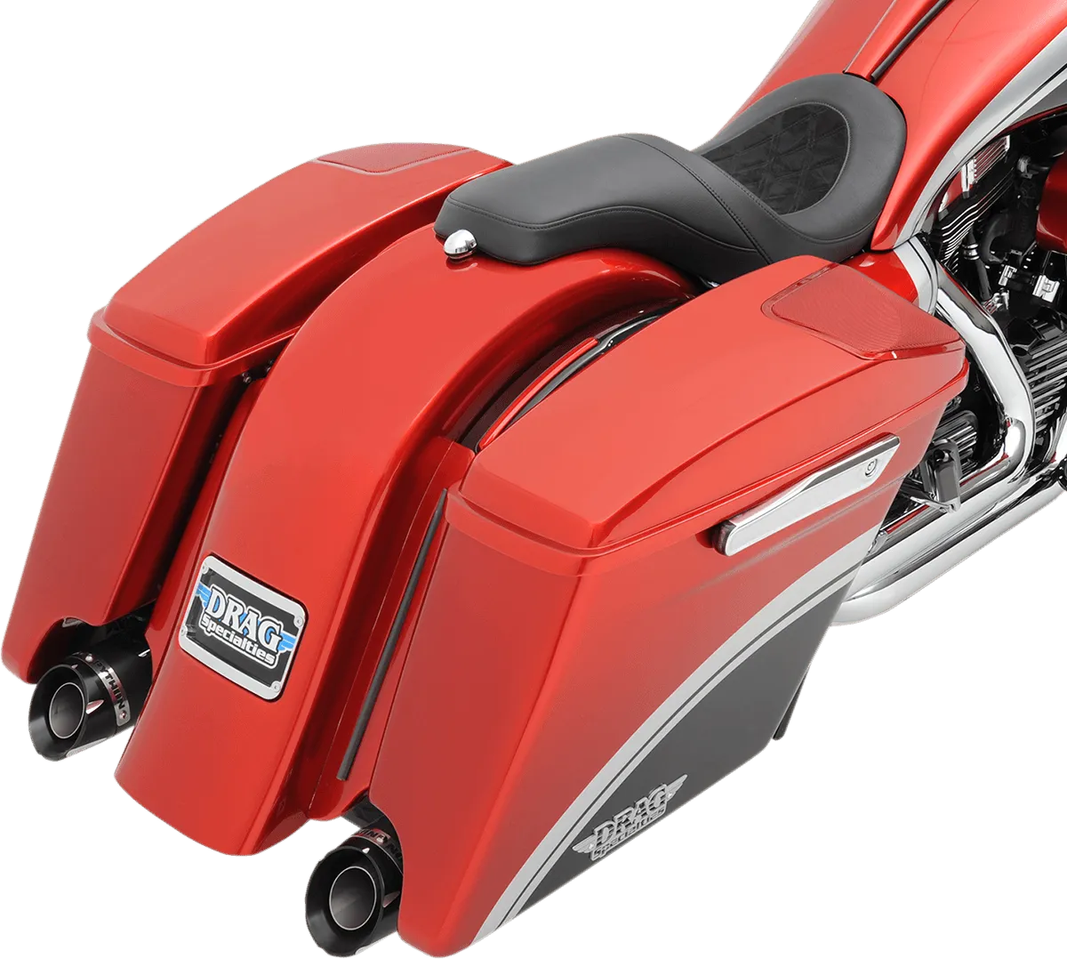 Klock Werks KW05-01-0304 The One Rear Fender - Frenched without Pre-Drilled Blinker Holes