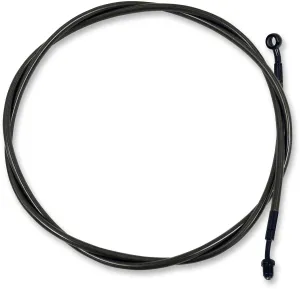 LA Choppers LA-8210C13M Midnight Braided Clutch Cable - 12-14in. Ape Hangers