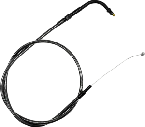 LA Choppers LA-8210TH16M Midnight Braided Throttle Cable Kit - 15in.-17in. Ape Hangers