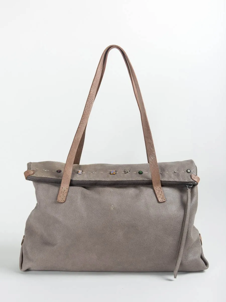 lady foldover tote