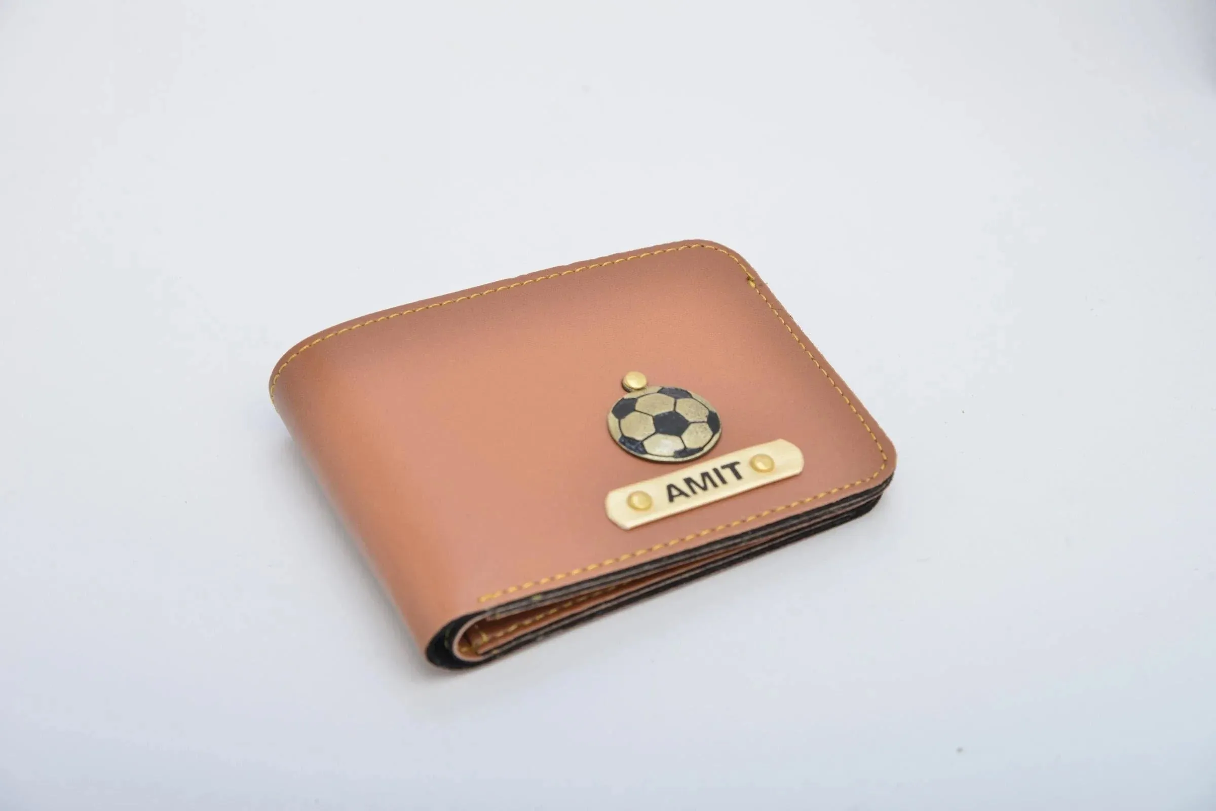 Lady Wallet   Men's Wallet (Couple Gift 1) - Tan
